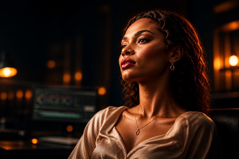 Premium brand campaign visual